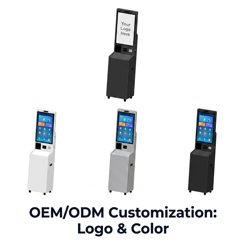 Dual-Screen Information & Wayfinding Kiosk