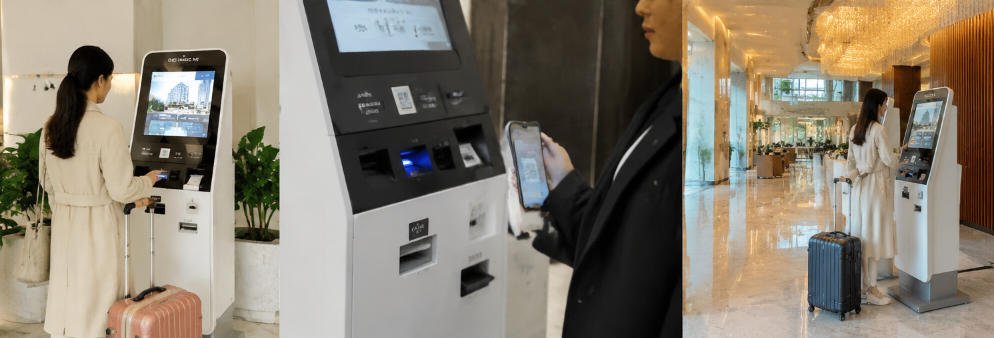 Aonkiosk Hotel Self Check-in Kiosk Solution