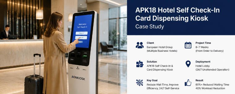 Hotel Self Check-In Kiosk Case Study