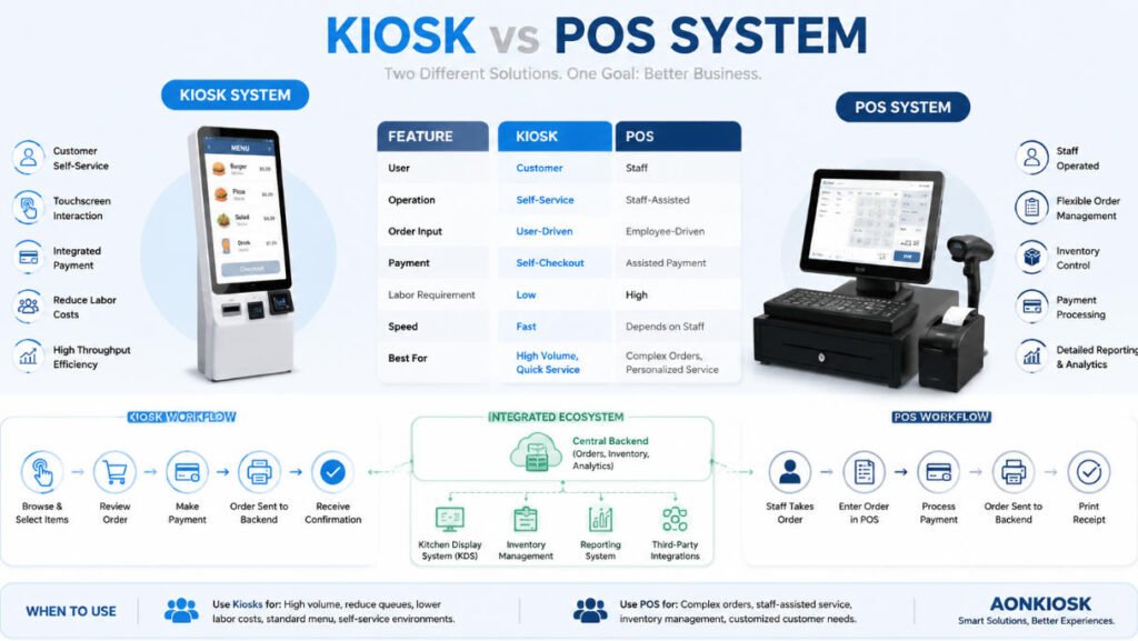 Kiosk vs POS System