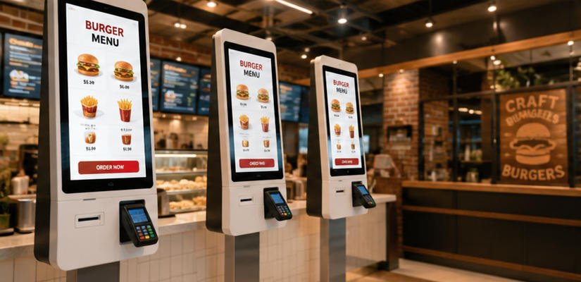 self-ordering kiosk market