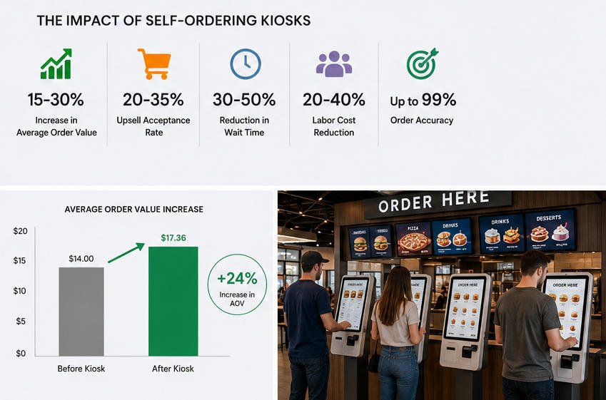 self ordering kiosk revenue
