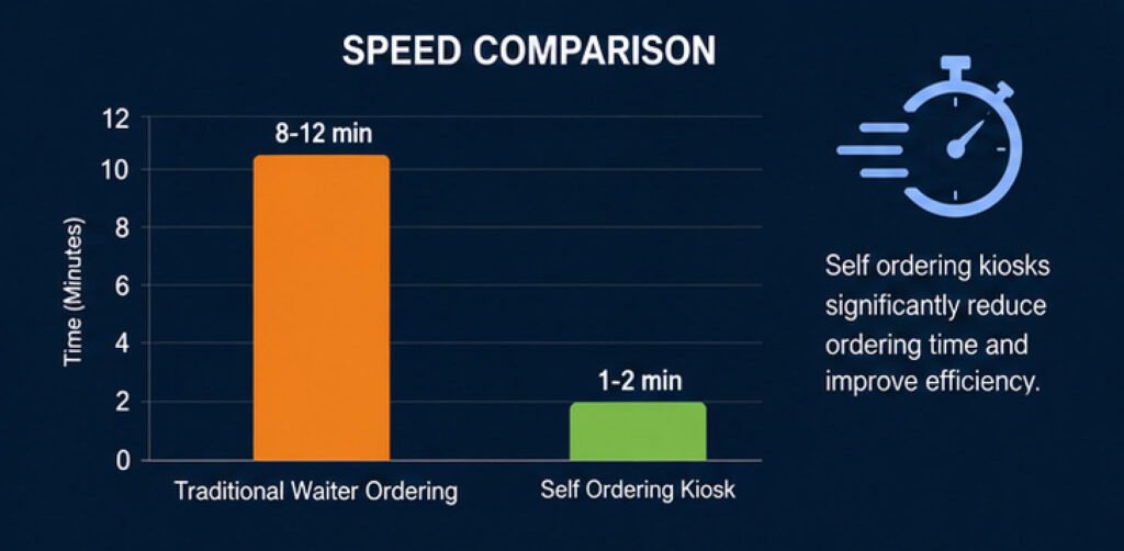 kiosk vs waiter ordering