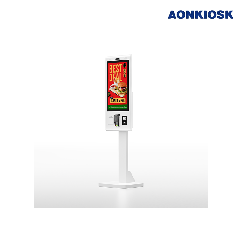floor-standing APK07 Restaurant Self Ordering Kiosk