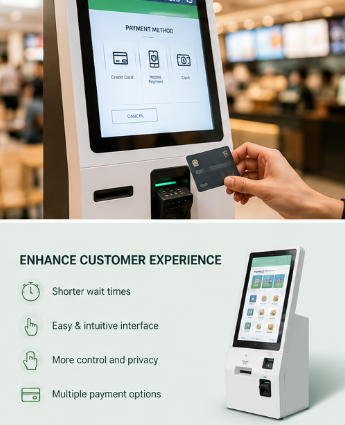 self service kiosk advantages