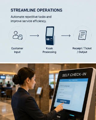 kiosk system benefits
