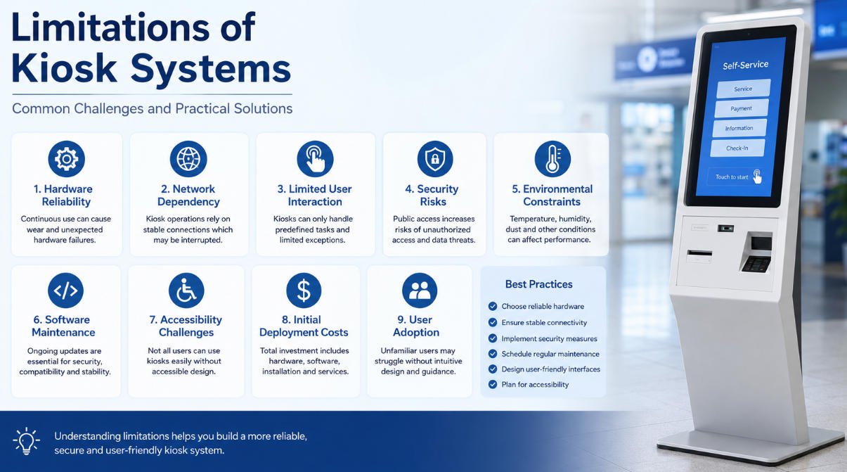 Limitations of Kiosk Systems