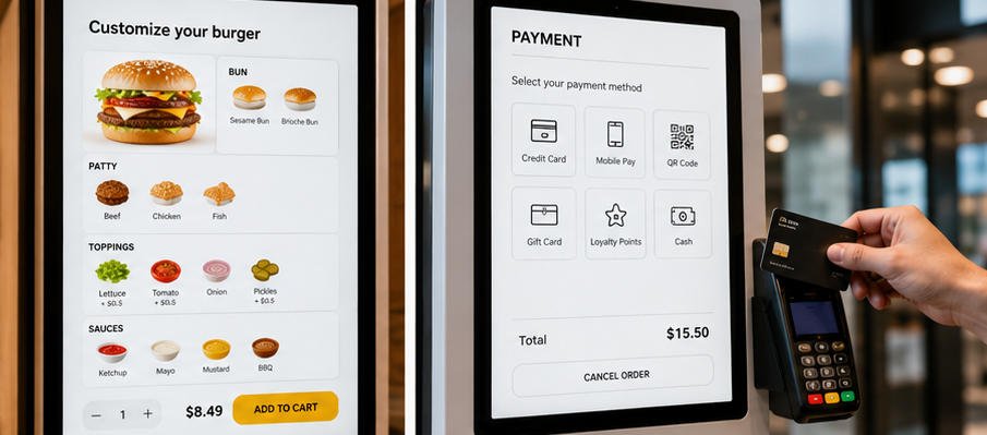 QSR Self Ordering System