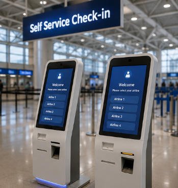 Smart self-service kiosks