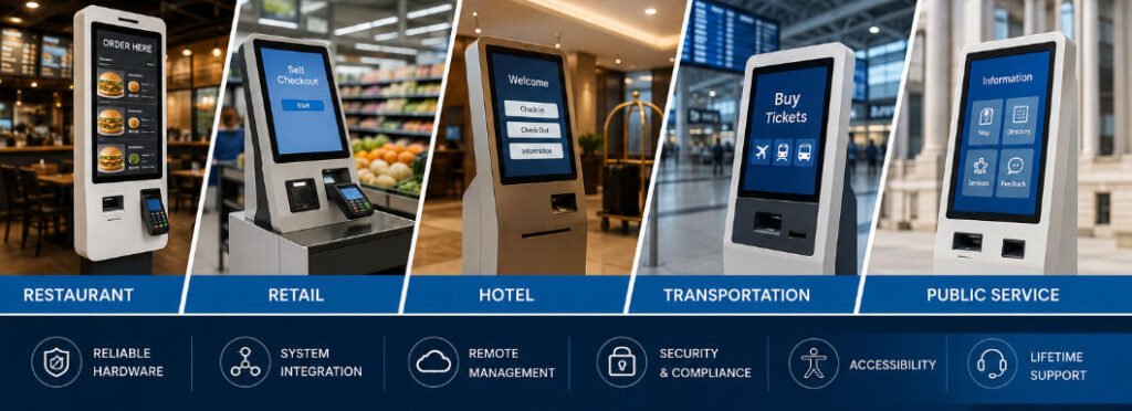 self-service kiosk market growth