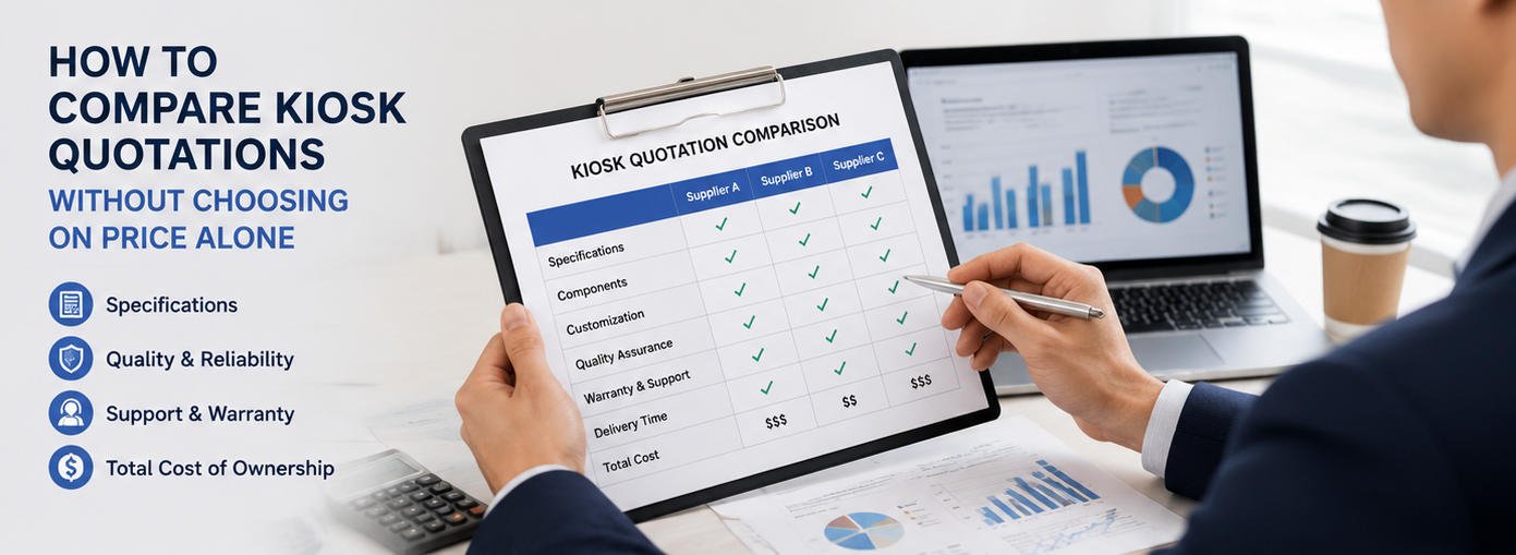 How to Compare Kiosk Quotations Beyond Price