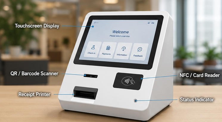 countertop self-service kiosk
