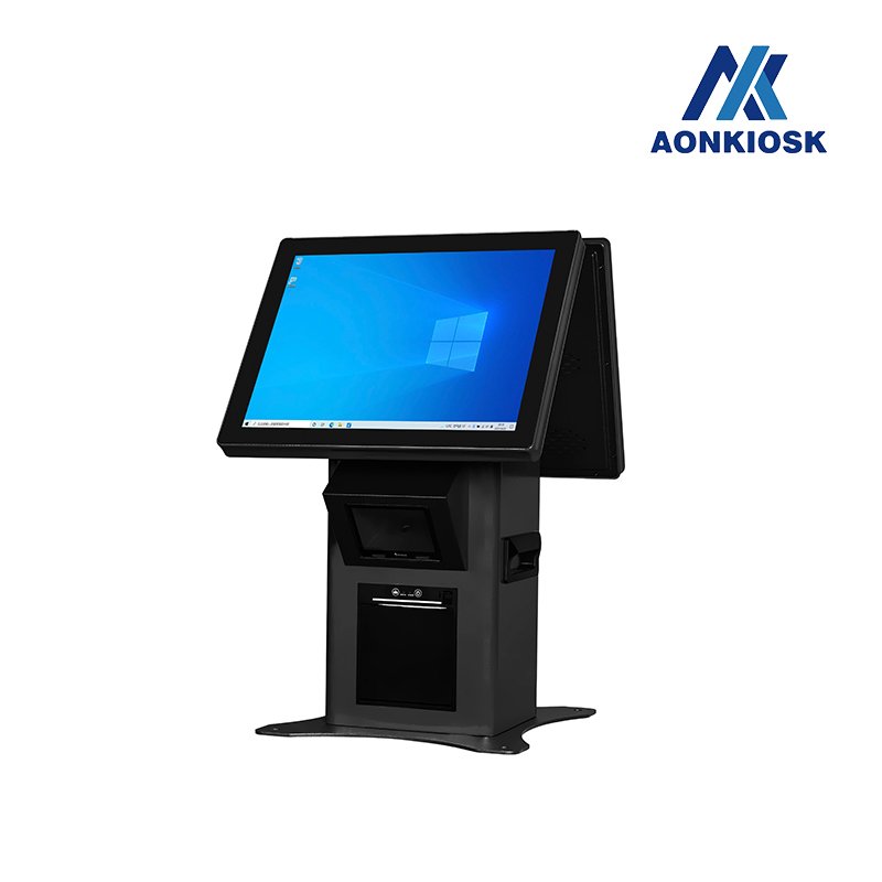 self-service document printing kiosk
