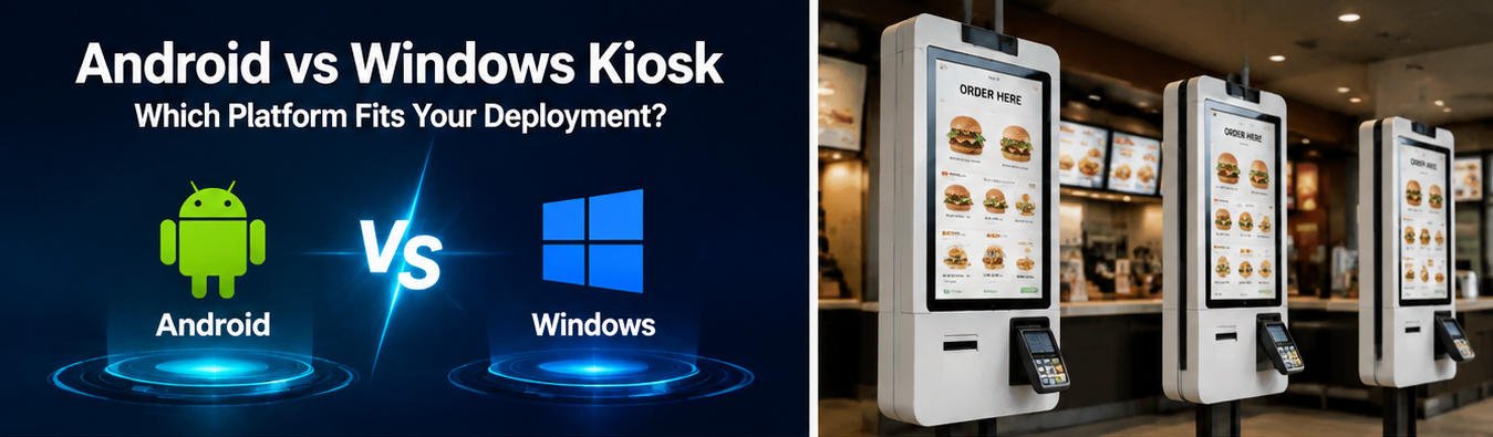 android vs windows kiosk