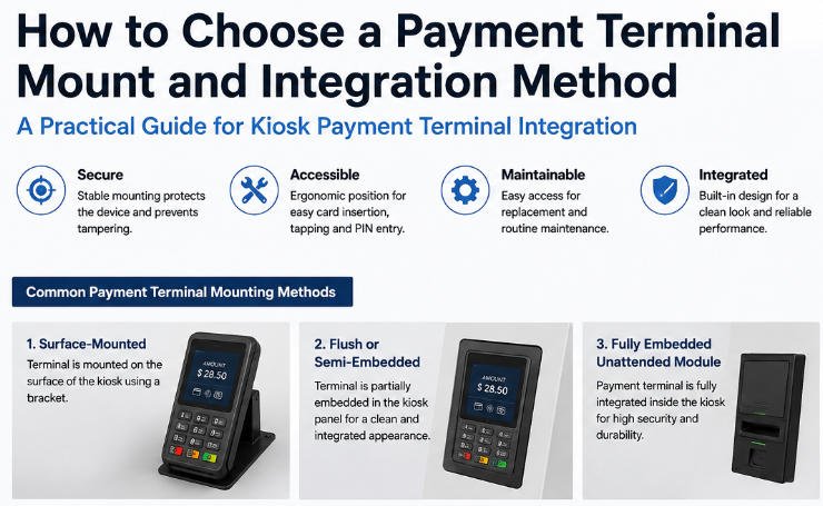 kiosk payment terminal integration