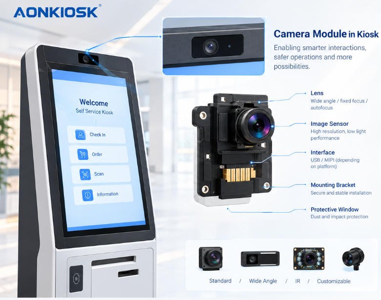 camera module in kiosk