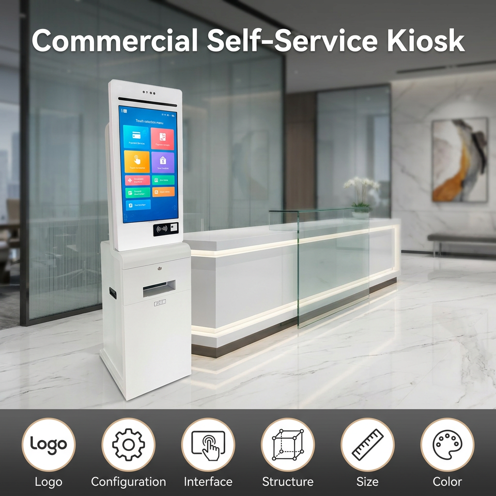 Two Independent Self-Service Stations in One Kiosk