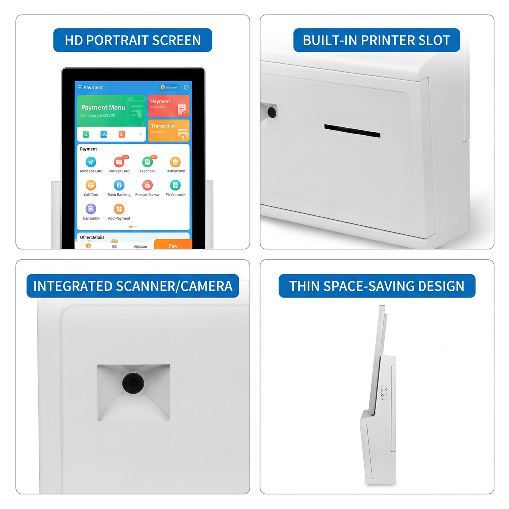 wall-mounted healthcare kiosk