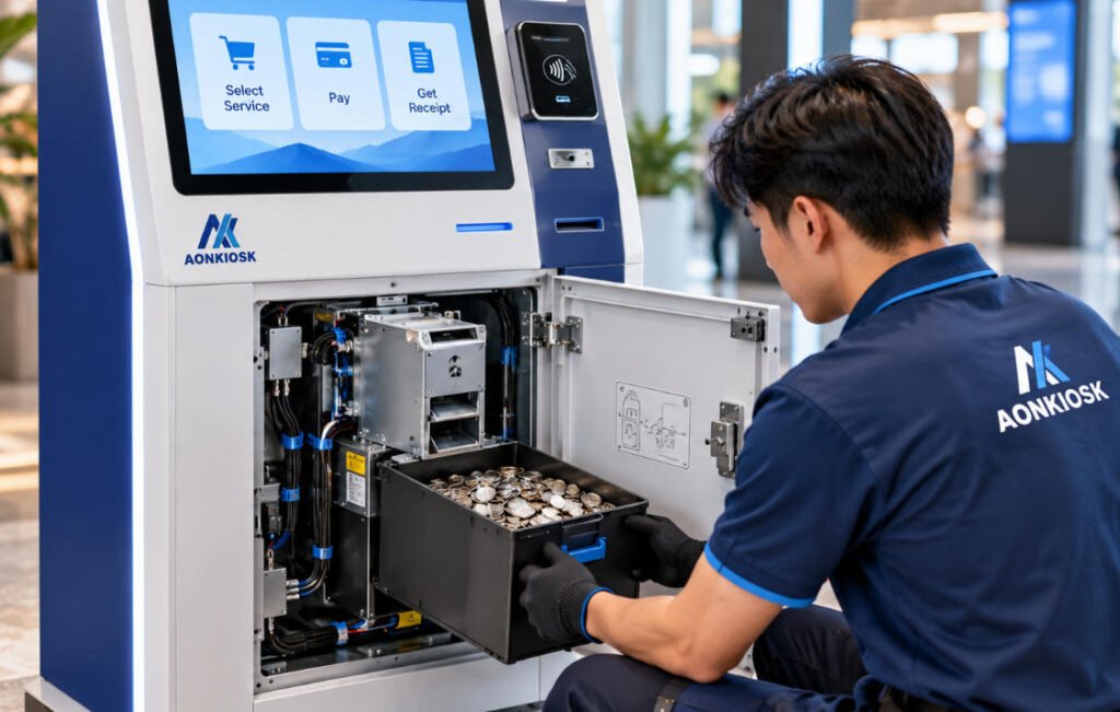 coin validator kiosk