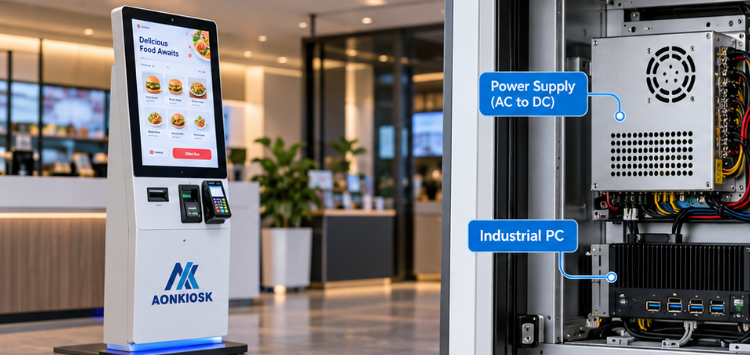 kiosk power supply requirements