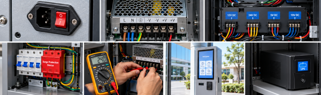 industrial kiosk power supply